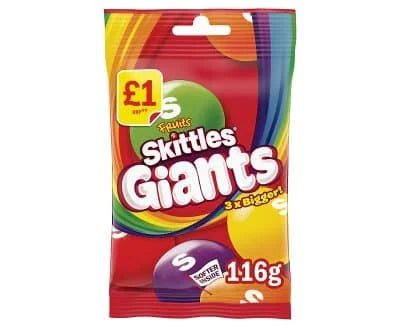 Skittles Giants Fruits 14 x 116g