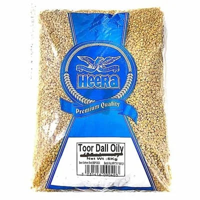 Heera Toor Dal Oily 5kg