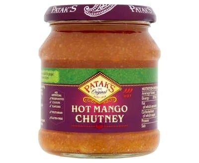 Pataks Mango Chutney Hot 6 x 340g