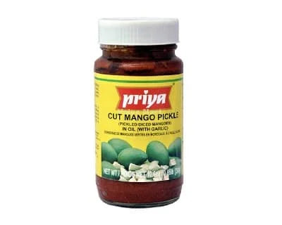 Priya Cut Mango Pickle 12 x 300g