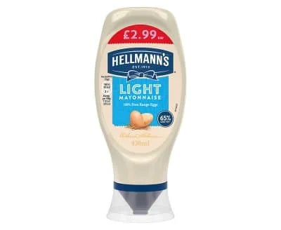 Hellmann's Mayonnaise Light 8 x 430ml