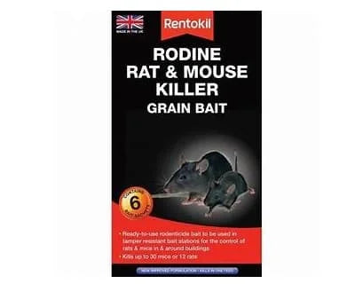 Rentokil Rodine Rat & Mouse Killer Bait-6s 6s