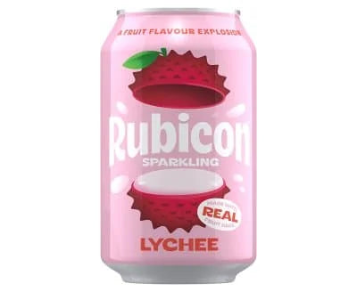 Rubicon Lychee Cans 24 x 330ml