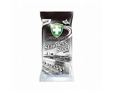 Green Shield Stainless Steel Wipes 12 x 70 S