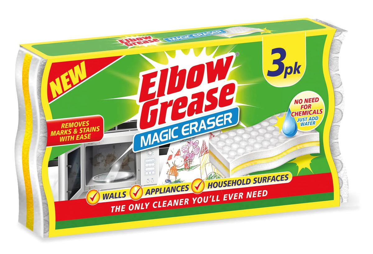 Elbow Grease Magic Eraser 3s