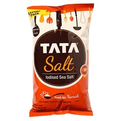 Tata Iodized Sea Salt 12 x 1kg
