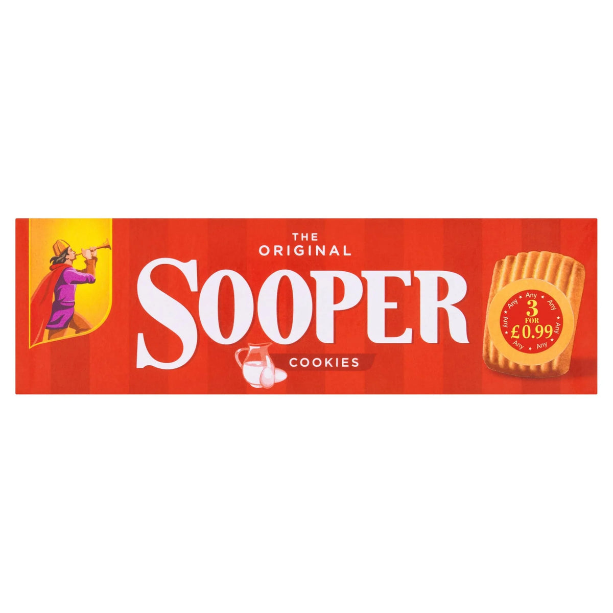 Sooper Original Cookies 2for99p 24 x 112g