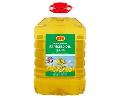 KTC Rapeseed Oil 5ltr x 3