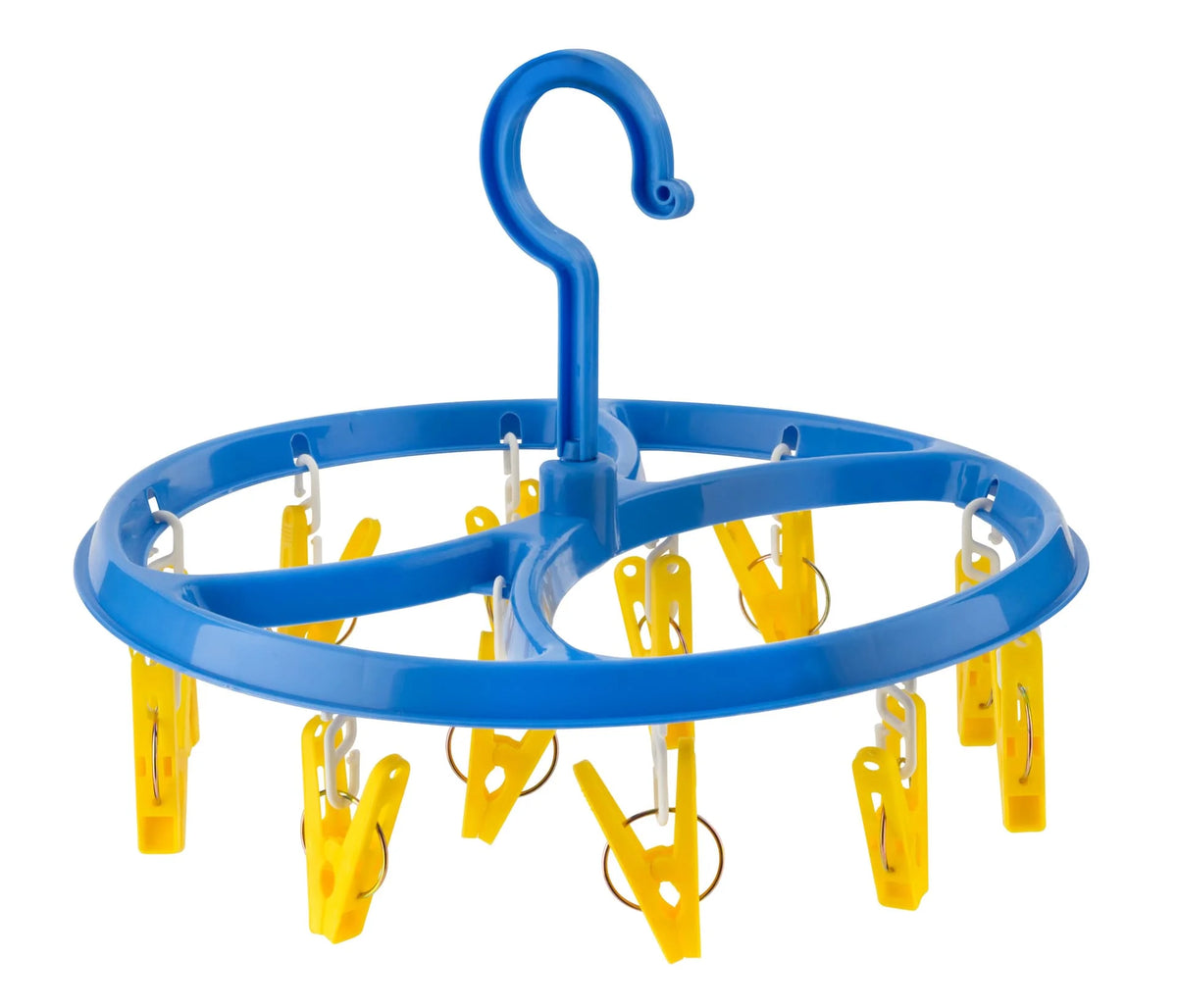 Zoom Round Clothes Hanger 12Pegs 1s