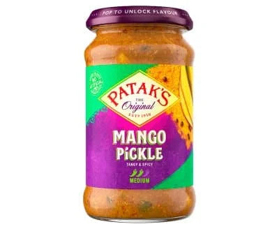 Pataks Mango Pickle Mild 6 x 283g