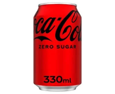 Coca Cola Zero Cans 24 x 330ml