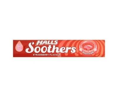 Halls Soothers Strawberry 20 x 45g