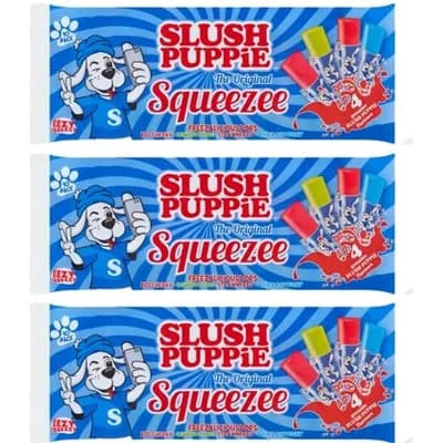 Slush Puppie Squeeze Pops 3 in 1 12 x 45g