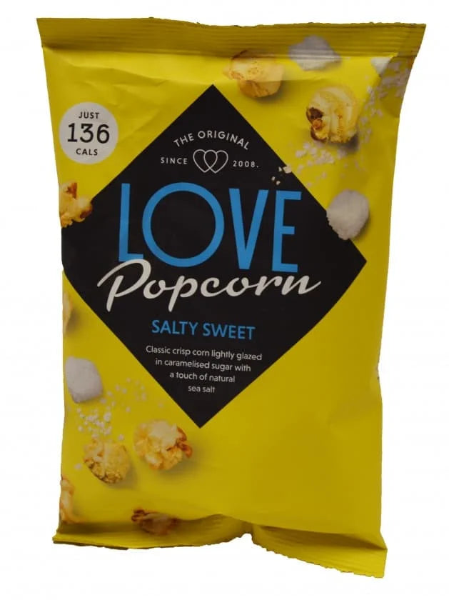 Love Salty & Sweet Popcorn 30 x 27g