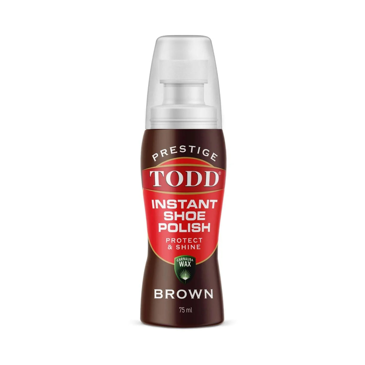 Todd Instant Shoe Polish Brown 6 x 75ml