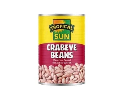 Tropical Sun Crabeye Beans Tins 12 x 400g