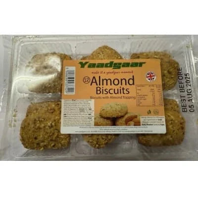 Yaadgaar Almond Biscuits 12s