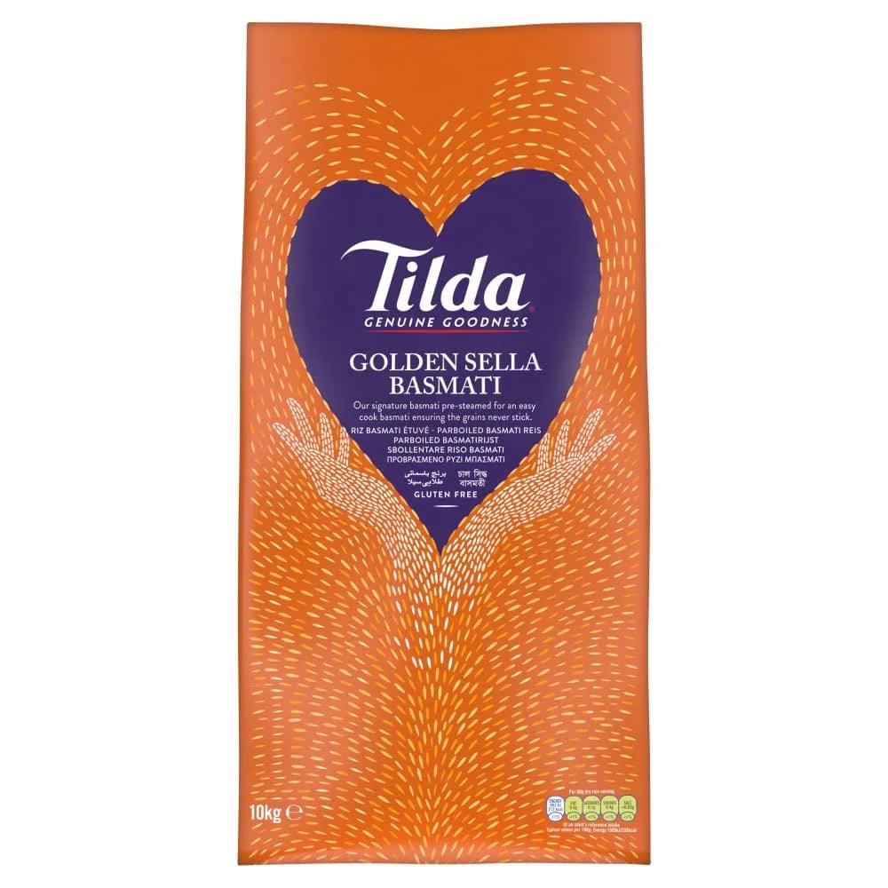 Tilda Golden Sella Basmati Rice 10kg
