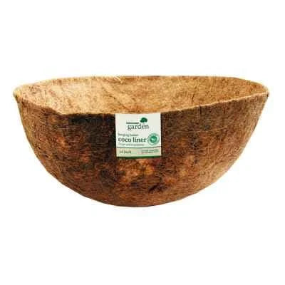 KF Bowl Shaped Coco Hanging Basket 14inch 1s