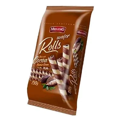 Mulino Wafer Rolls - Cocoa Cream 150g