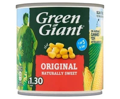 Green Giant Original Corn 12 x 340g