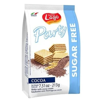 Elledi Cocoa Wafers Lago S/F 213g