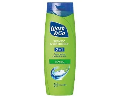Wash & Go Shampoo Classic 9 x 200ml
