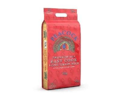 Peacock Easy Cook Rice 10kg