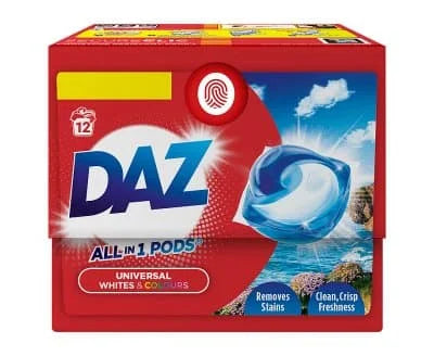Daz Reg All In One Pods 4 x 12s