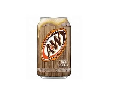 A & W Root Beer With Vanilla 12 x 355ml