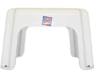 VPL White Step Stool Single