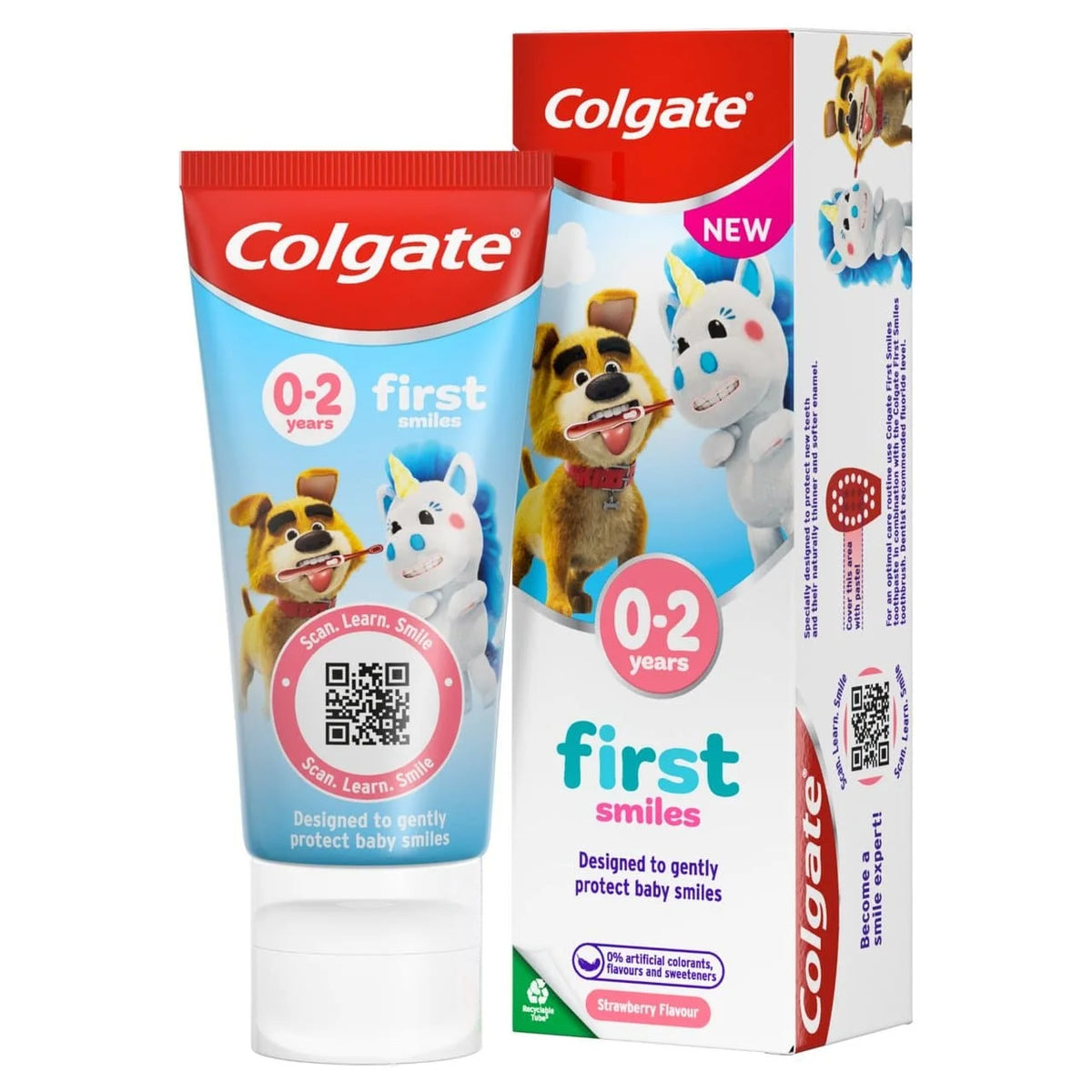 Colgate Kids Mild Fruit T/P 0-2yrs 12 x 50ml