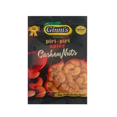 Ginni Piri Piri Cashews 10 x 55g