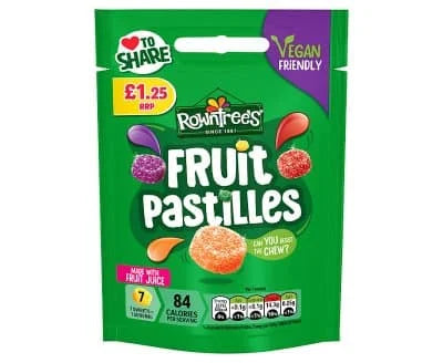 Rowntrees Fruit Pastilles Bags 10 x 114g