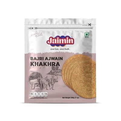 Jaimin Bajri Ajwain Khakhra 10 x 200g