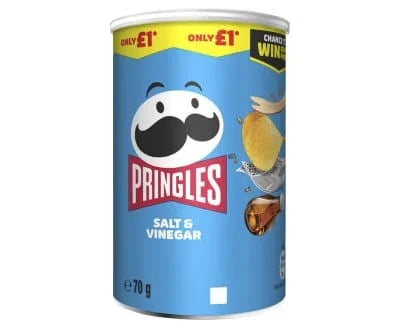 Pringles Salt & Vinegar 12 x 70g