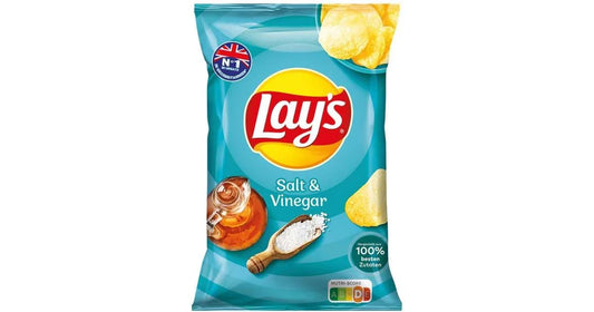 Lays Salt & Vinegar 9 x 150g