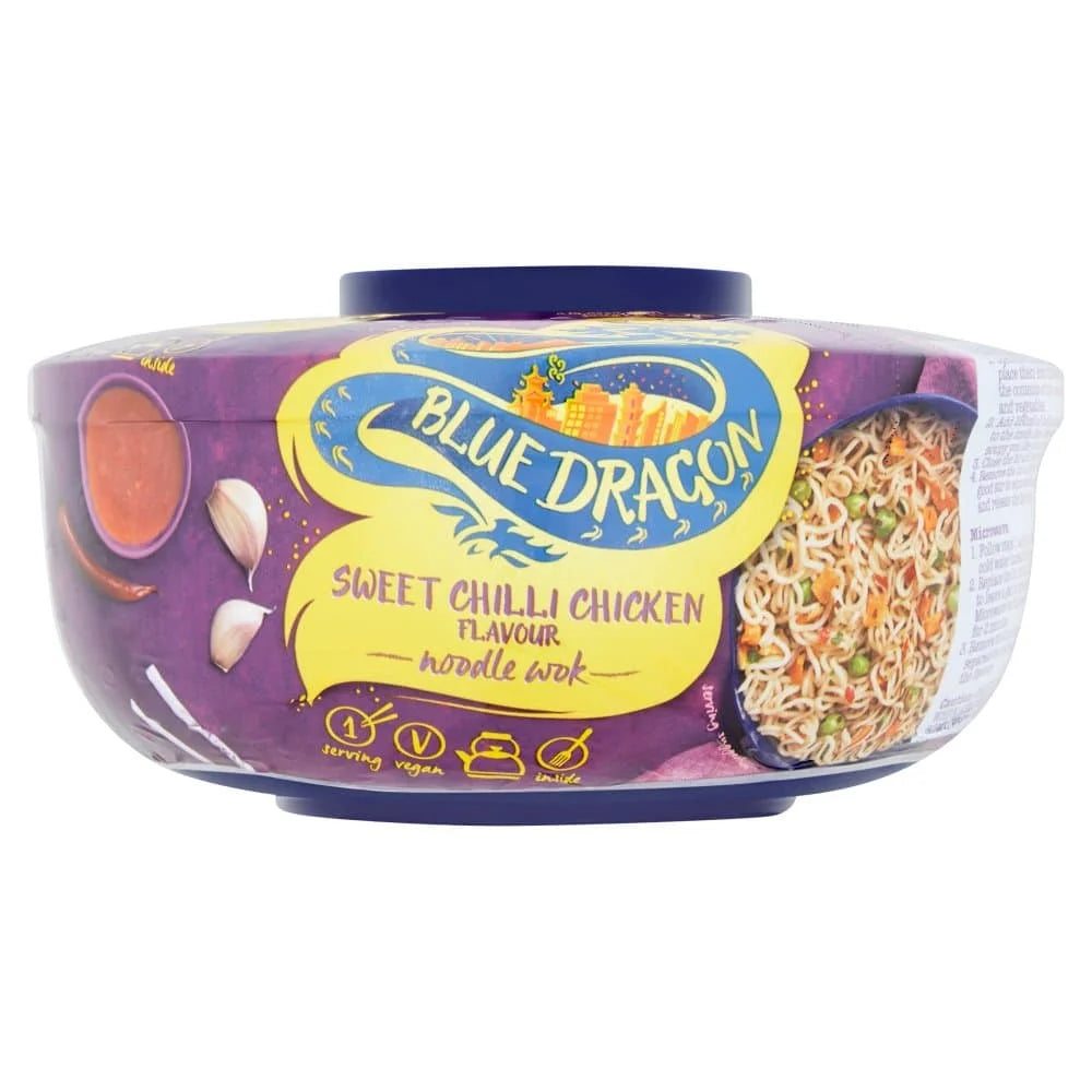 Blue Dragon Sweet Chilli Chicken Noodle Wok 6 x 76g
