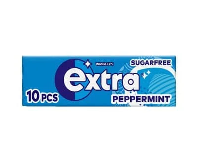 Wrigleys Extra Peppermint S/F (10's) 30 x 14g