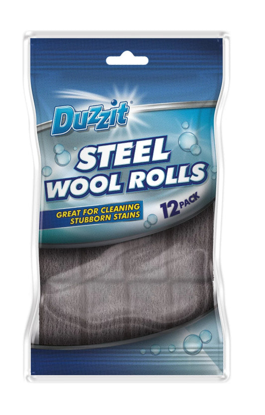 151 Steel Wool Rolls 12pcs
