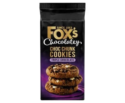 Foxs Fab Triple Choc Cookie 8 x 180g