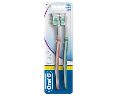Oral B Twin Pack Tooth Brush 12s