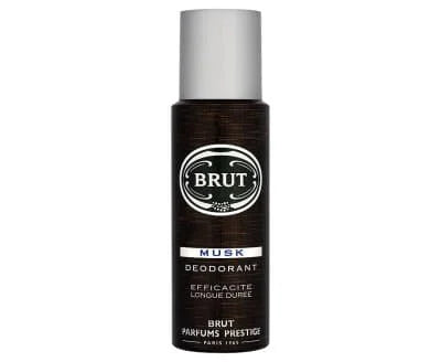 Brut Deo Aerosol Musk 6 x 200ml