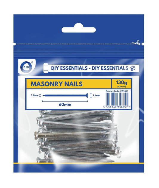 DID 60mm Masonry Nails 130g