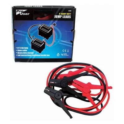 Pro User HD Jump Leads 8" Single