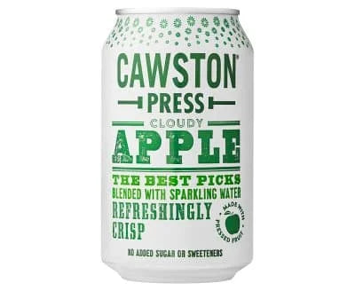 Cawston Press Sparkling Cloudy Apple Can 24 x 330ml