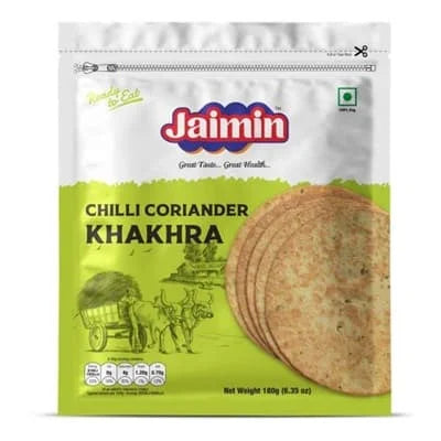 Jaimin Chilli Coriander Khakhra 10 x 180g
