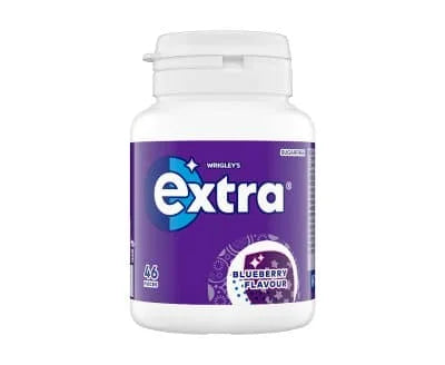 Wrigleys Extra Blueberry S/F Btl (46's) 6 x 64g
