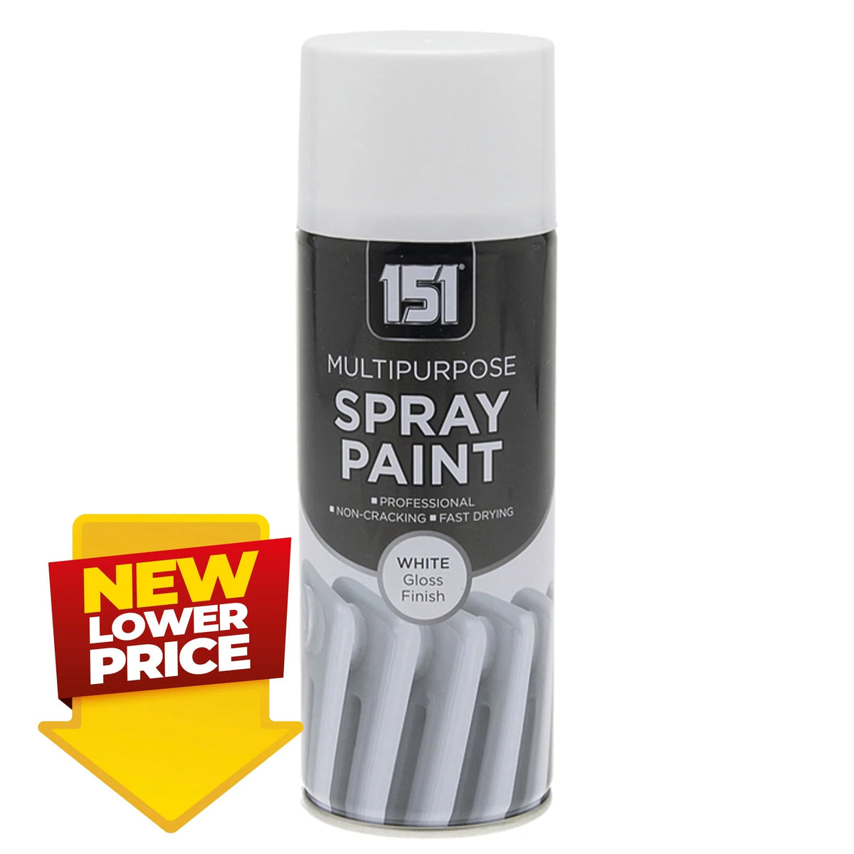 151 MP White Gloss Finish Spray Paint 400ml