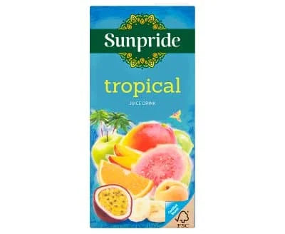 Sunpride Tropical Juice 12 x 1ltr